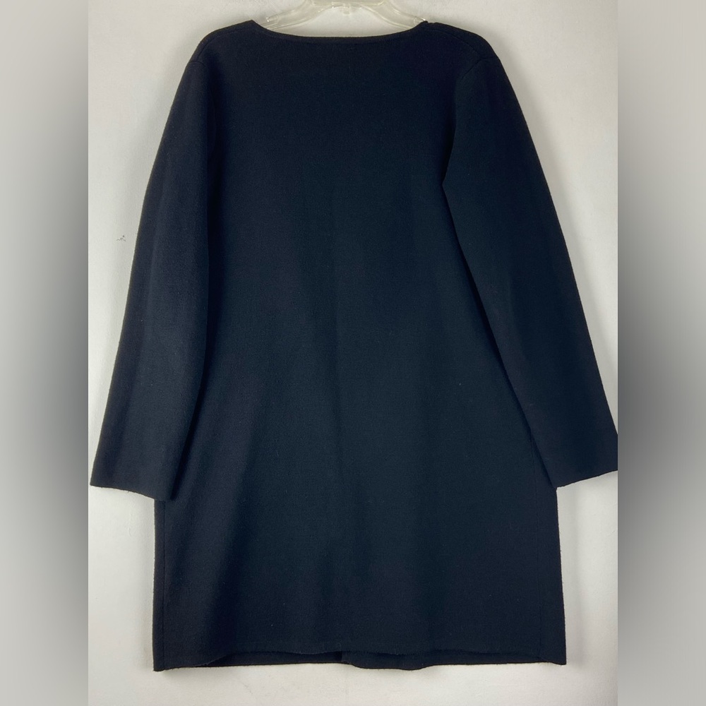 J Crew 365 Merino Wool Open Front Cardigan Heavy Sweater Coat Size Small (750) - Picture 9 of 9